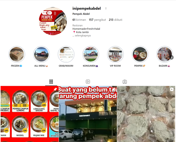 Instagram Feed @inipempekabdel